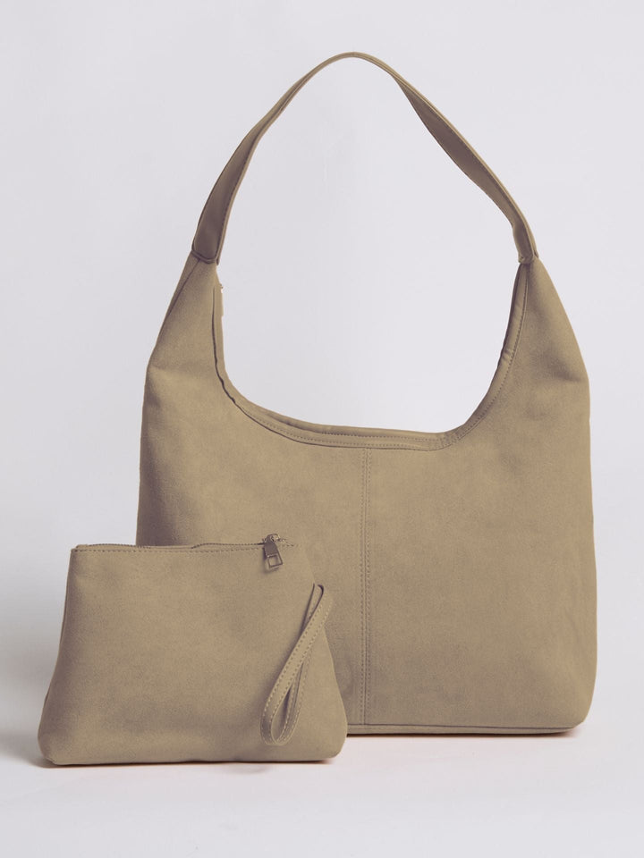 Remy — Suede Look Hobo Shoulder Bag for Women