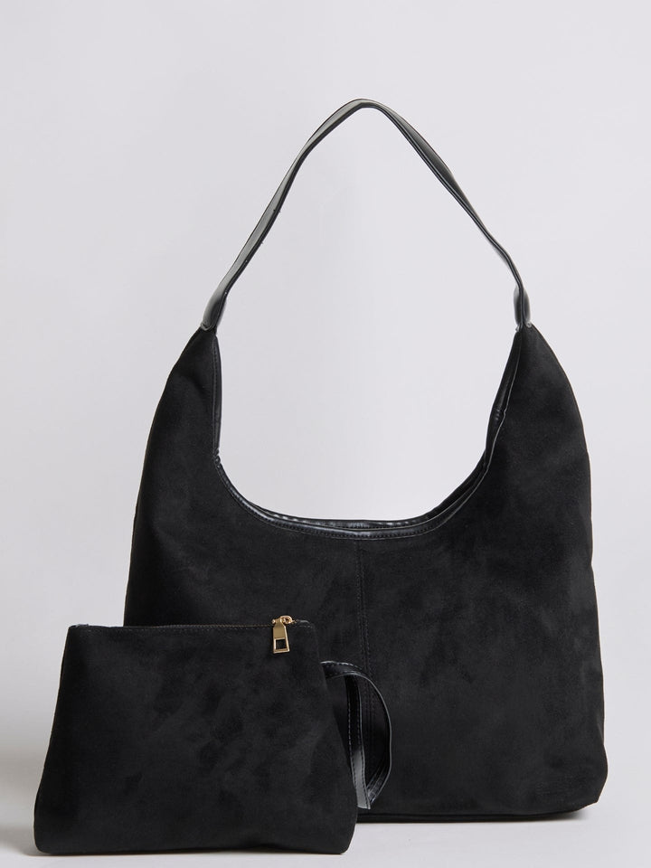 Remy — Suede Look Hobo Shoulder Bag for Women