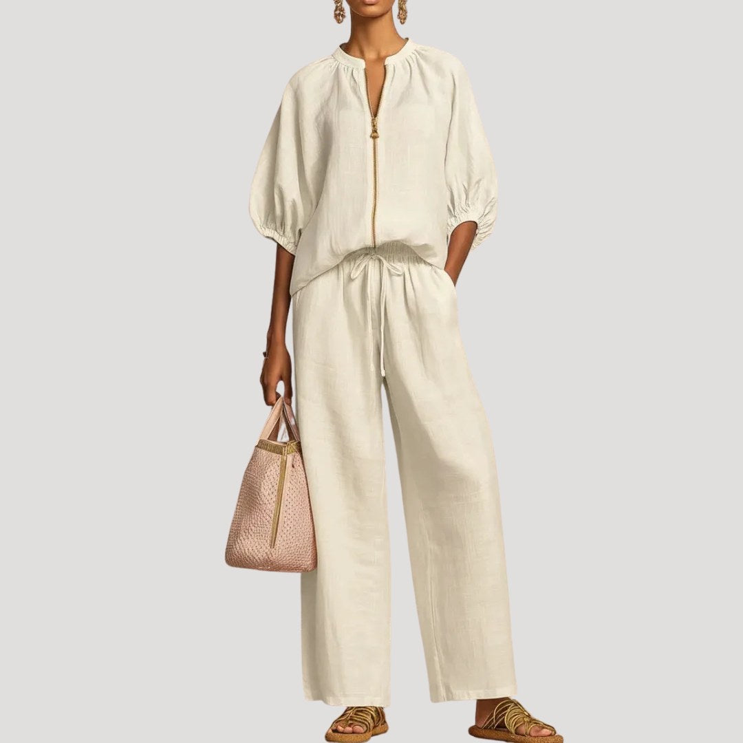 Thea — Wide Leg Co Ord Set (4), Avelony