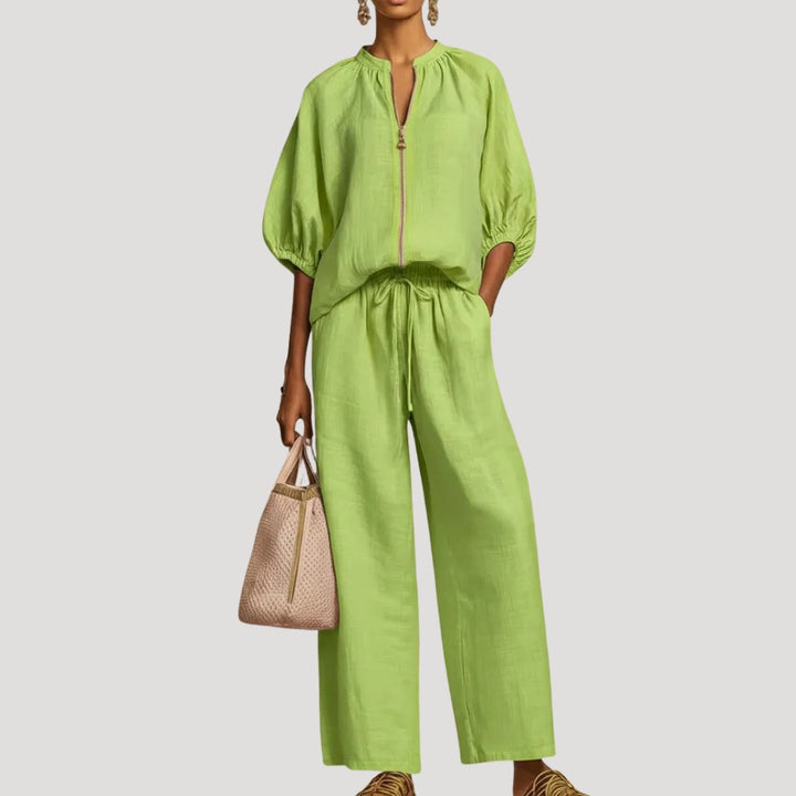 Thea — Wide Leg Co Ord Set (5), Avelony