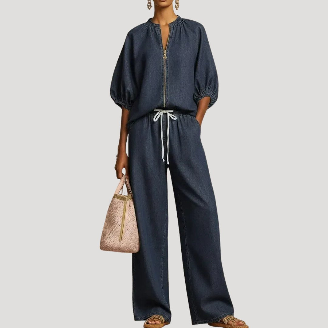 Thea — Wide Leg Co Ord Set (7), Avelony