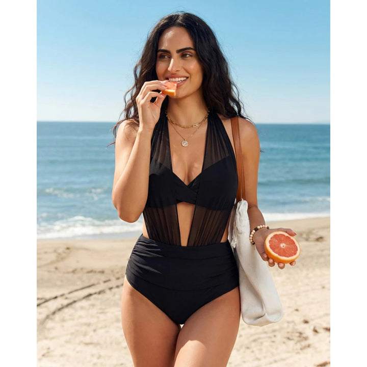 Lottie — Two in One High Waisted Tummy Control Bikini for Women