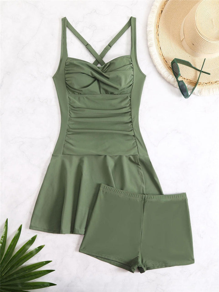 Bronte — Two Piece Tankini with Skirt for Women