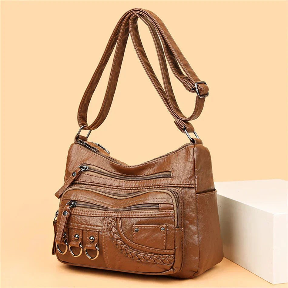 Sienna — Vintage Shoulder Bag for Women