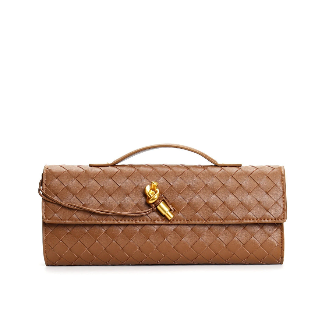 Zara — Woven Leather Handbag for Women