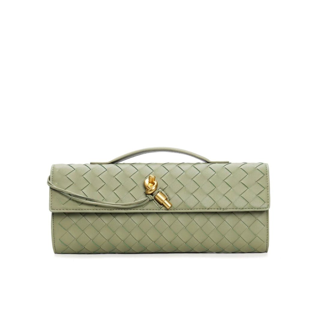 Zara — Woven Leather Handbag for Women