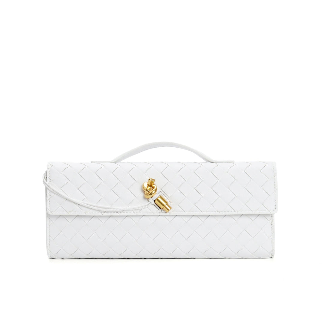 Zara — Woven Leather Handbag for Women