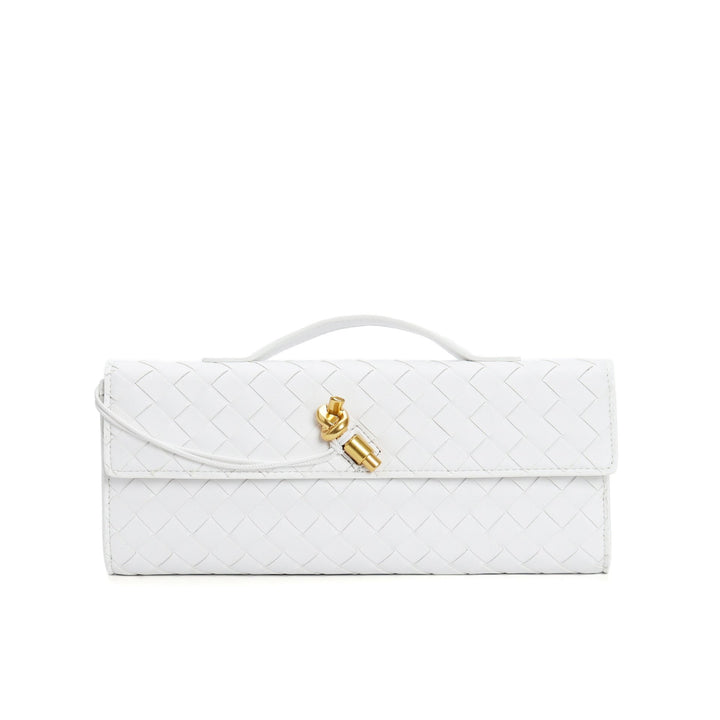Zara — Woven Leather Handbag for Women