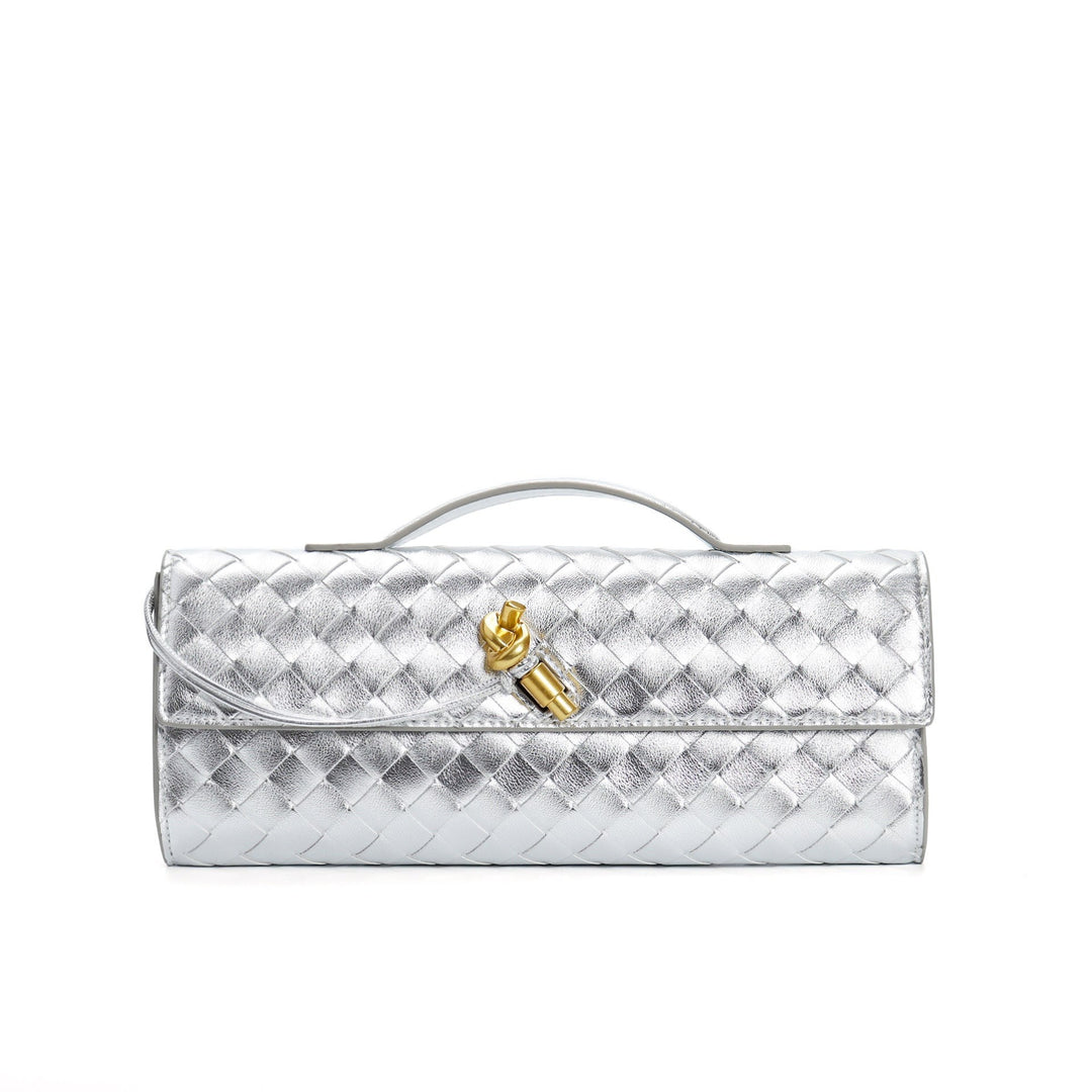 Zara — Woven Leather Handbag for Women