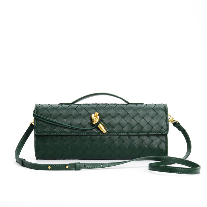 Zara — Woven Leather Handbag for Women