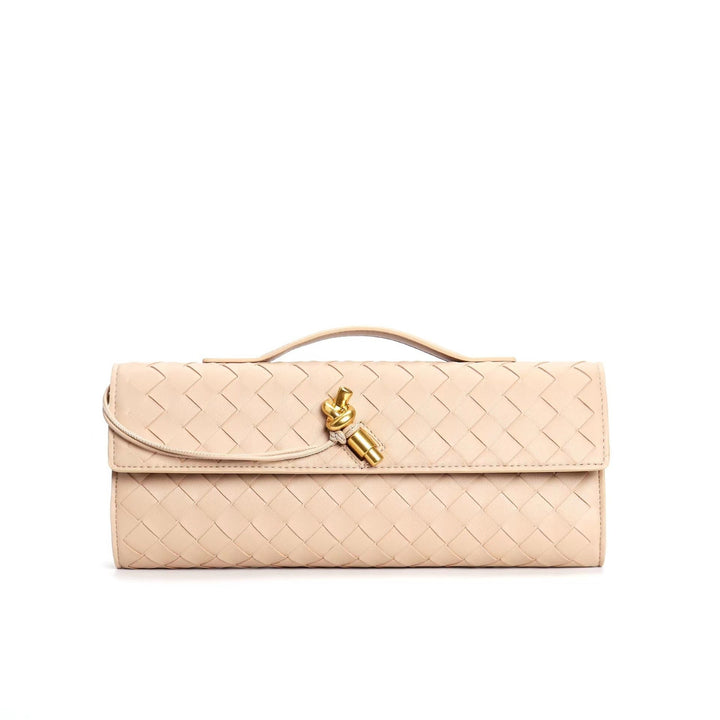 Zara — Woven Leather Handbag for Women