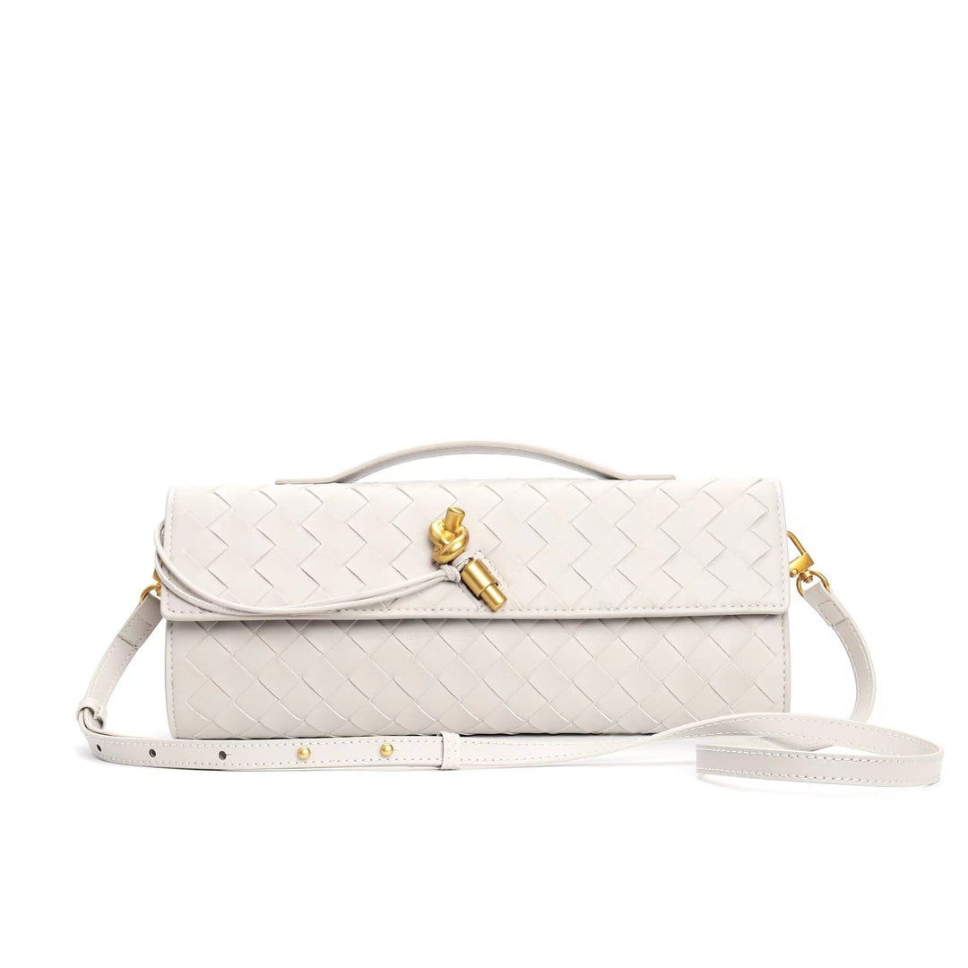 Zara — Woven Leather Handbag for Women