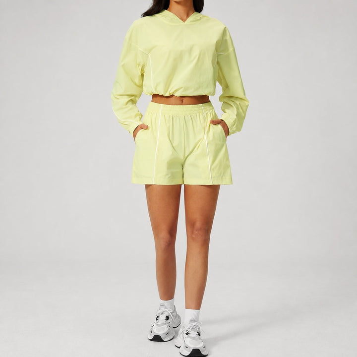 Caleya — Caleya | Light Activewear Set for Women with Drawstring Waist, Moda Lodz