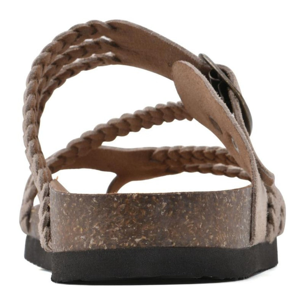 Hayleigh — Hayleigh | Soft Woven Slides for Women with Buckle Strap, Moda Lodz