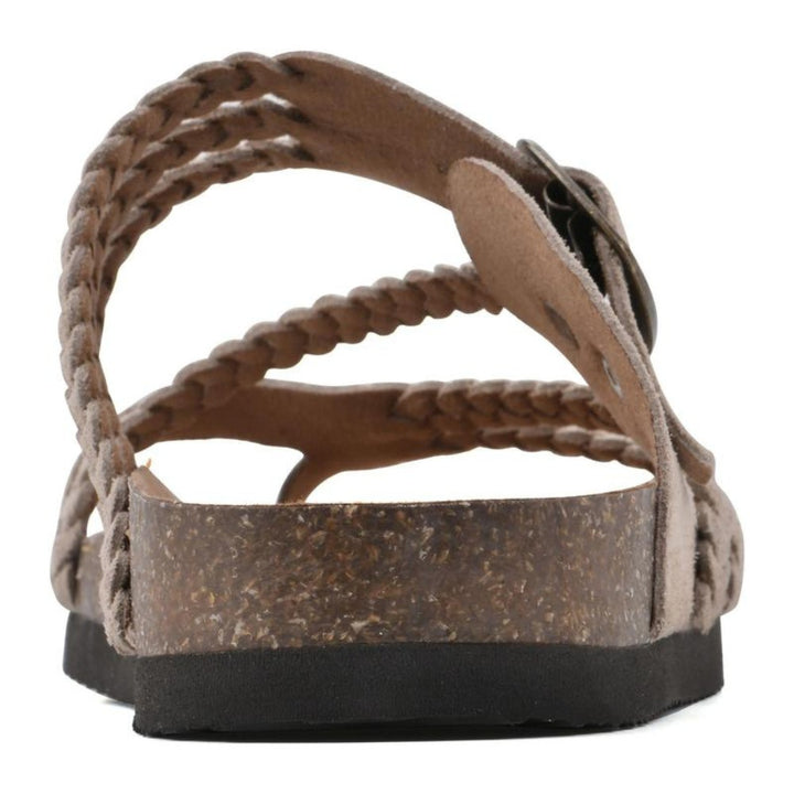 Hayleigh — Hayleigh | Soft Woven Slides for Women with Buckle Strap, Moda Lodz