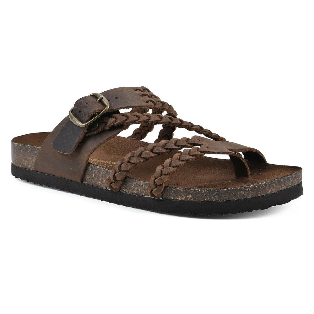 Hayleigh — Hayleigh | Soft Woven Slides for Women with Buckle Strap, Moda Lodz