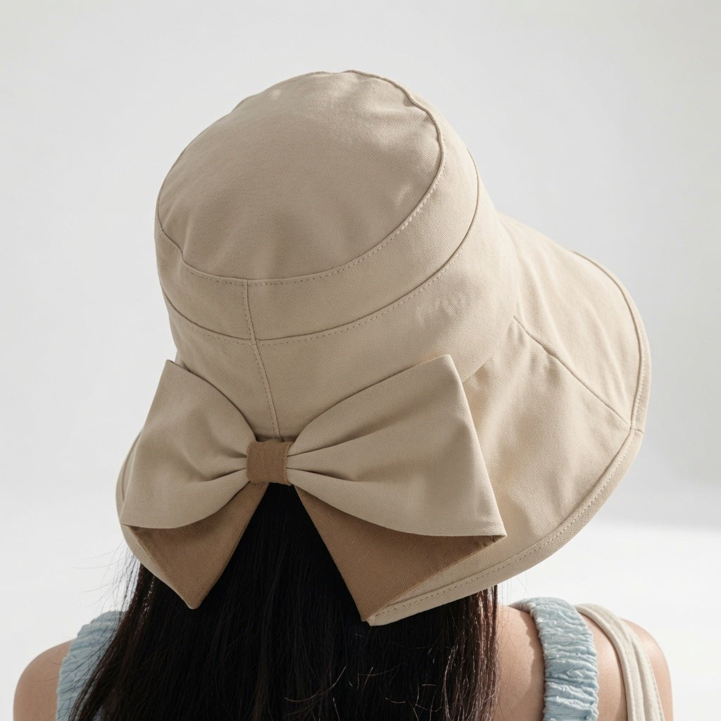 Hermione — Hermione | Light Wide Brim Hat for Women with Woven Fabric, Moda Lodz